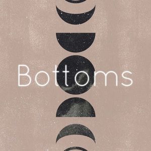 Shorts, pants, skirts, denim, overalls, jumpsuits